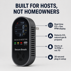 SecureBreath CO & Gas Detector