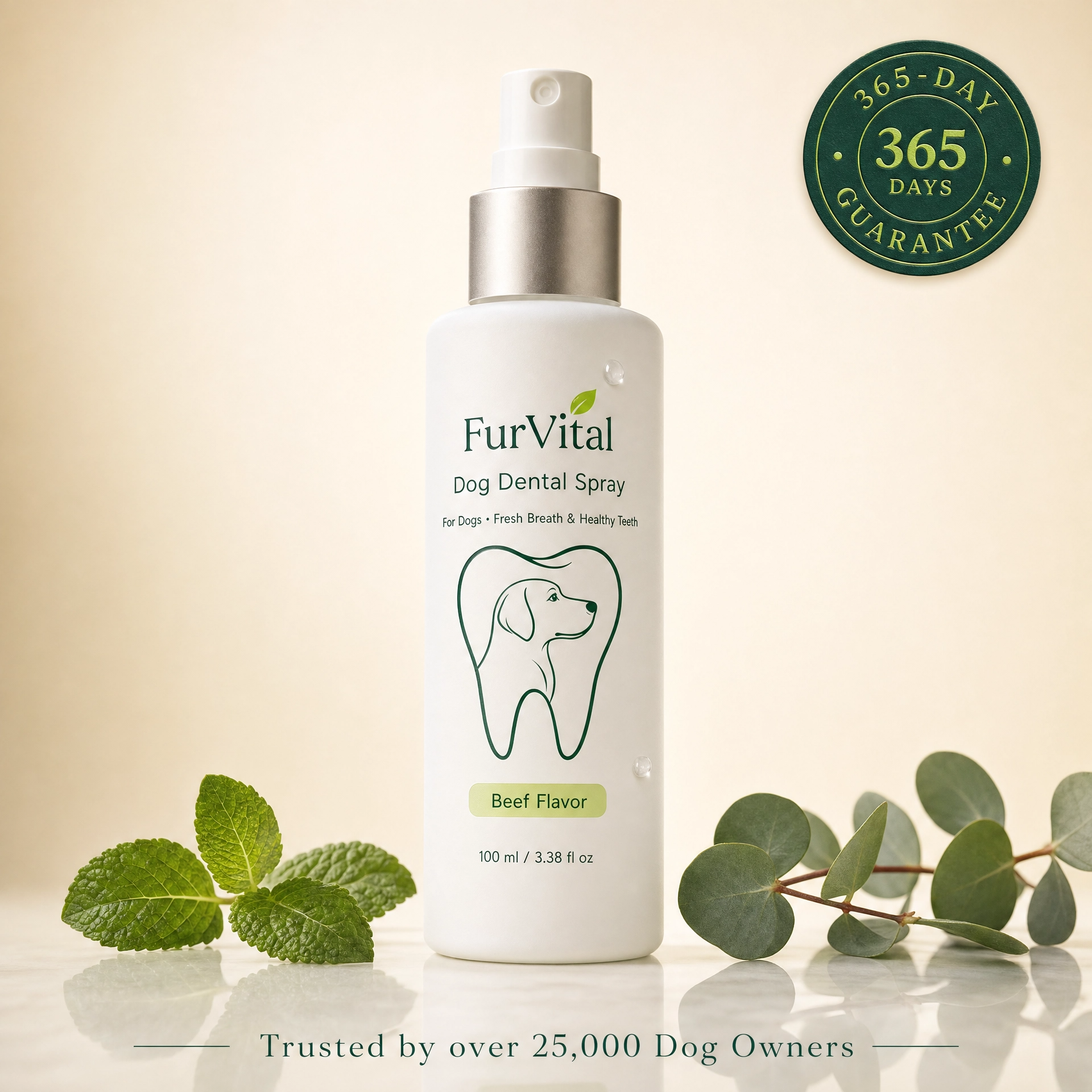 Furvital Dental Spray ™ - Eliminates root causes of bacteria that lead to tartar and bad breath