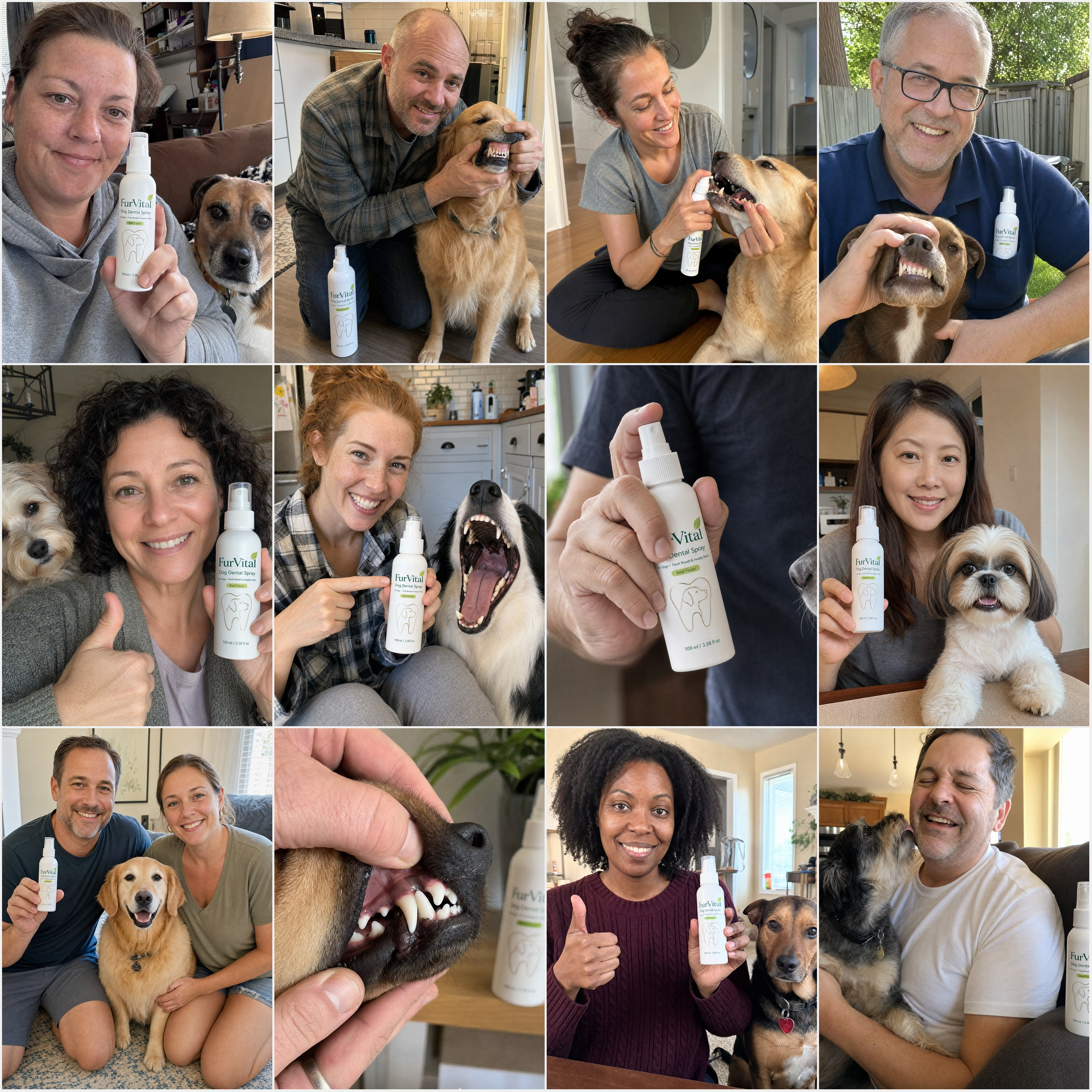 ProBiome™ – 5 Seconds/Day to Eliminate the Root Causes of Bacteria That Lead to Tartar and Bad Breath (Exclusive For Dogs)