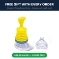 FREE gift with every order — Emergency Airway Rescue Device, $39.95 value