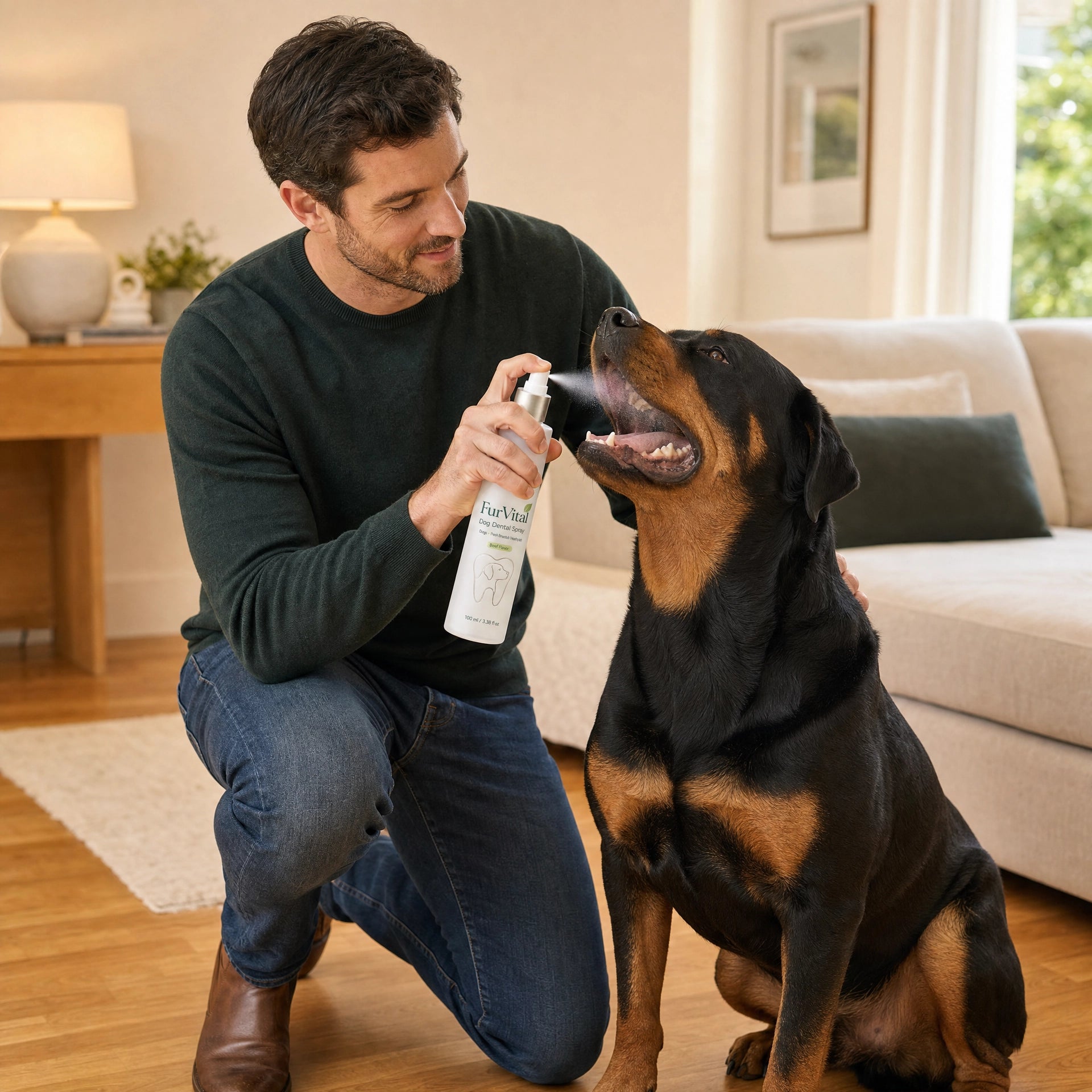 Furvital Dental Spray ™ - Eliminates root causes of bacteria that lead to tartar and bad breath